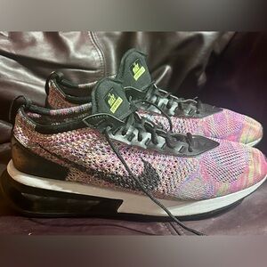 Nike Air Max multi colored Flyknit Racer Women’s 9.5 DM9073-300